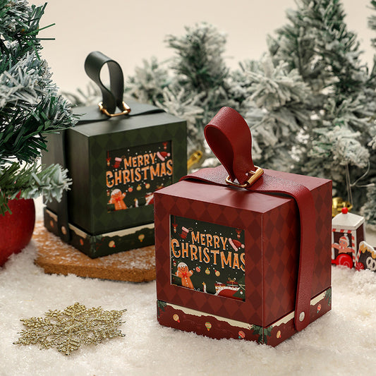 Christmas Gift Box Portable Decorative Packing Box